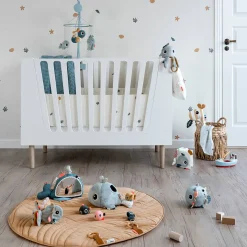 Aktivitets gulvspejl - Wally - Blå