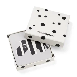 Baby kontrastkort 10 stk. - Deer friends - Farvemix