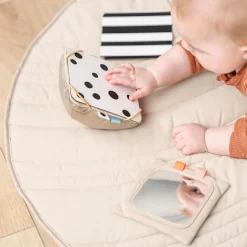 Baby kontrastkortholder - Deer friends - Sand