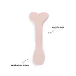 Babyske i silikone 3-pak - Wally - Pudder