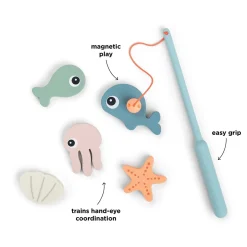 Bade- og fiskelegetøj - Sea friends - Farvemix