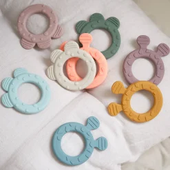 Bidering 2 stk. - Deer friends - Sand/Koral