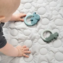 Bidering 2 stk. - Deer friends - Grøn/Blå