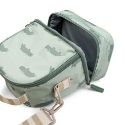 Børne termo taske - Croco - Grøn