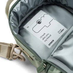 Børne termo taske - Croco - Grøn