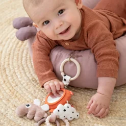 Cozy lounger m/aktivitetsbue - Raffi - Blå