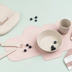 Dækkeserviet i silikone - Croco - Pudder