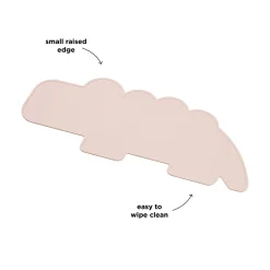 Dækkeserviet i silikone - Croco - Pudder