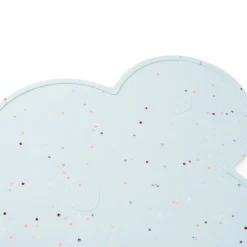 Dækkeserviet i silikone - Confetti - Blå