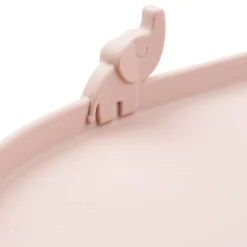 Dækkeserviet med høj kant i silikone - Elphee - Pudder