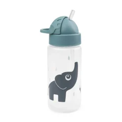 Drikkedunk m/sugerør - Elphee - Blå - 350 ml