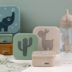 Drikkedunk m/sugerør - Lalee - Sand - 350 ml