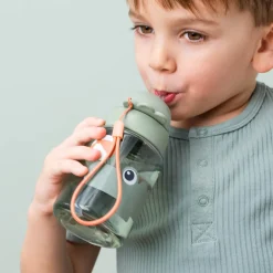 Drikkedunk m/sugerør - Playground - Grøn - 280 ml