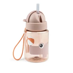 Drikkedunk m/sugerør - Playground - Pudder - 280 ml