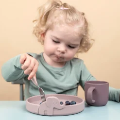 Easy-grip bestiksæt - Deer friends - Pudder