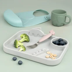 Easy-grip bestiksæt - Deer friends - Pudder