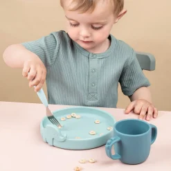 Easy-grip bestiksæt - Deer friends - Blå