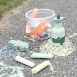 Flaske rustfrit stål - Croco - Grøn - 350 ml