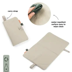 Foldbart pusleunderlag - Sand