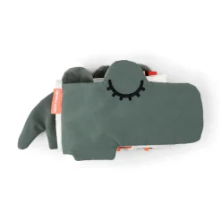 Folde-ud stofbog - Croco - Grøn