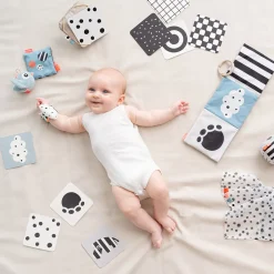 Folde-ud stofbog - Deer friends - Farvemix