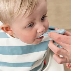 Foodie bestiksæt - Happy dots - Blå