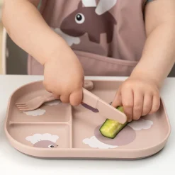 Foodie bestiksæt - Happy dots - Pudder