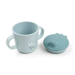 Foodie første spisesæt m/sugekop - Elphee - Blå