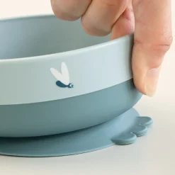 Foodie første spisesæt m/sugekop - Elphee - Blå