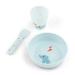 Foodie første spisesæt Playground - Blå