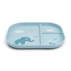 Foodie inddelt tallerken - Elphee - Blå