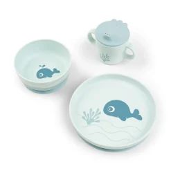 Foodie spisesæt - Wally - Blå