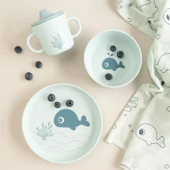 Foodie spisesæt - Wally - Blå