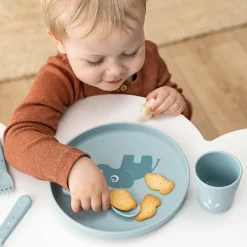 Foodie tallerken - Elphee - Blå