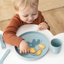 Foodie tallerken sæt - Elphee - Blå