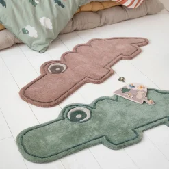 Gulvtæppe - Croco - Pudder