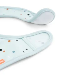 Hagesmæk med velcro 2-pak - Elphee - Blå