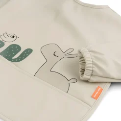 Hagesmæk m/ærmer og lomme - Lalee - Sand