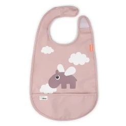 Hagesmæk m/velcro - Happy Clouds - Pudder