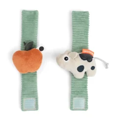 Håndledsranglesæt 2 stk. - Dotti - Grøn