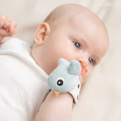 Håndledsranglesæt 2 stk. - Happy clouds - Blå