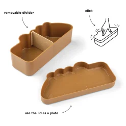 Kiddish madkasse - Croco - Mustard