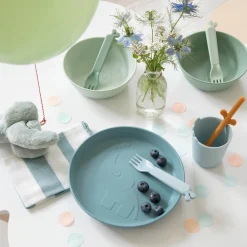 Kiddish mini kop 2 stk. - Croco - Grøn