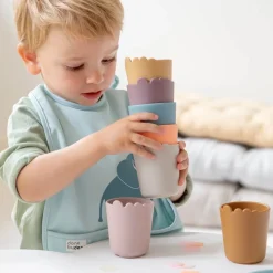 Kiddish mini kop 2 stk. - Croco - Mustard