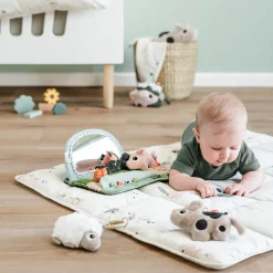 Legetæppe - Tiny farm - Sand