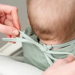 Lille hagesmæk med lomme 2-pak - Croco - Grøn