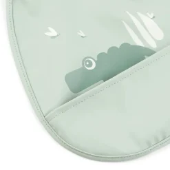 Lille hagesmæk med lomme 2-pak - Croco - Grøn