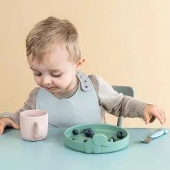 Peekaboo kop med 2 håndtag - Croco - Pudder