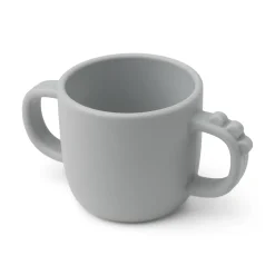 Peekaboo kop med 2 håndtag - Croco - Grå