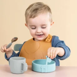 Peekaboo kop med 2 håndtag - Croco - Grå